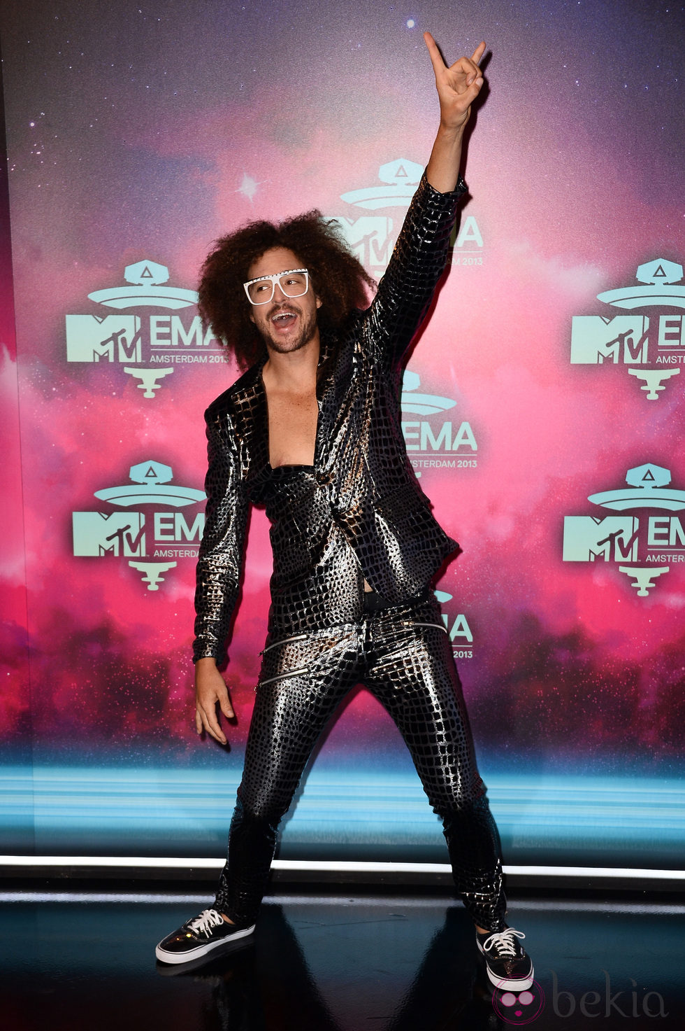 Redfoo en los MTV Europe Music Awards 2013