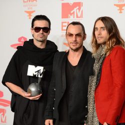 Thirty Seconds to Mars premiados en los MTV EMA 2013