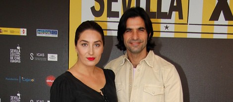 Estrella Morente y Javier Conde en el Festival de Cine Europeo de Sevilla 2013
