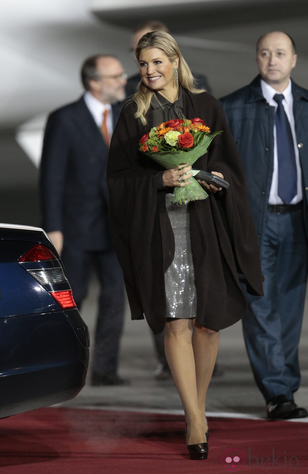 Máxima de Holanda en su primer viaje oficial a Rusia como Reina