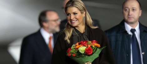 Máxima de Holanda en su primer viaje oficial a Rusia como Reina