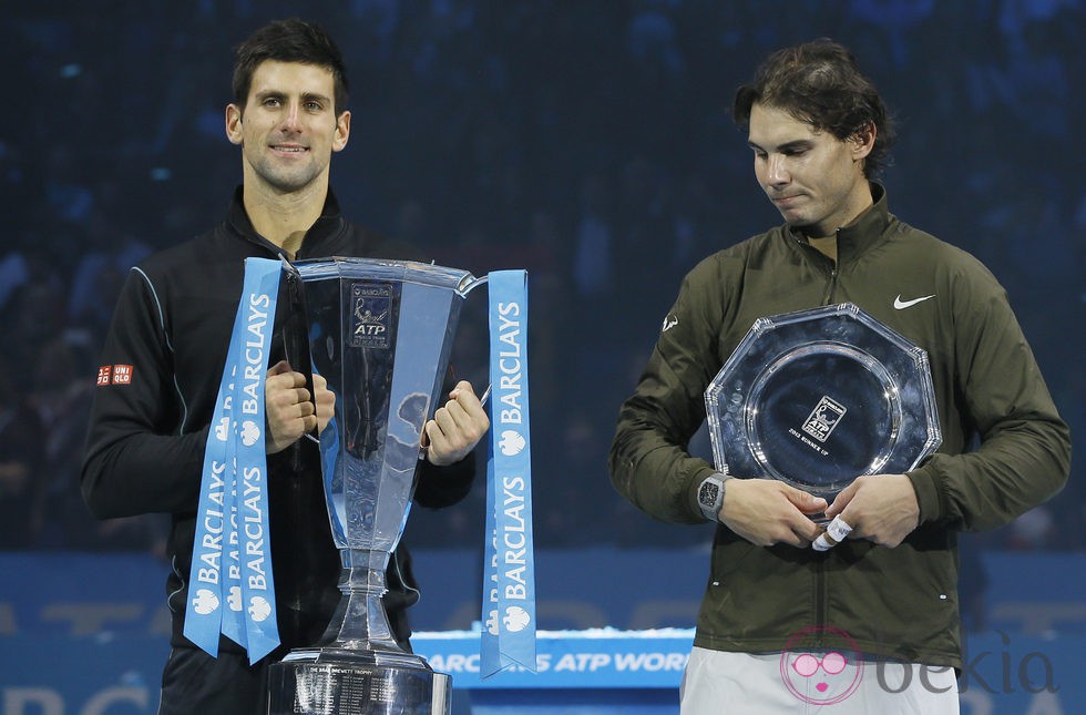 Novak Djokovic vence a Rafa Nadal en la final del Masters de Londres 2013