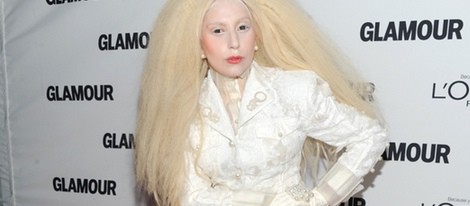Lady Gaga en los premios Glamour Mujer del Año 2013 en Nueva York