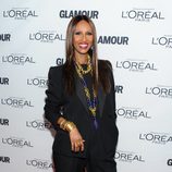 Iman en los premios Glamour Mujer del Año 2013 en Nueva York