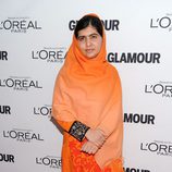 Malala en los premios Glamour Mujer del Año 2013 en Nueva York