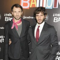 Julián Villagrán y Quim Gutiérrez en el estreno de '¿Quién mató a Bambi?' en Madrid