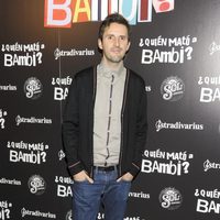 Julián López en el estreno de '¿Quién mató a Bambi?' en Madrid