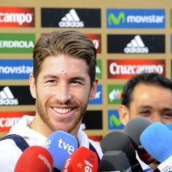 Sergio Ramos reaparece tras anunciar su paternidad