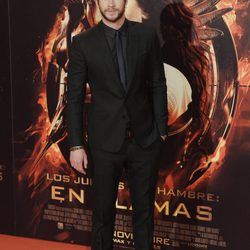 Liam Hemsworth en el estreno de 'Los Juegos del Hambre: En Madrid'