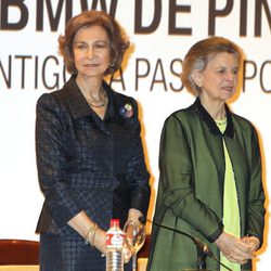 La Reina Sofía e Irene de Grecia en la ceremonia de entrega del Premio BMW de Pintura