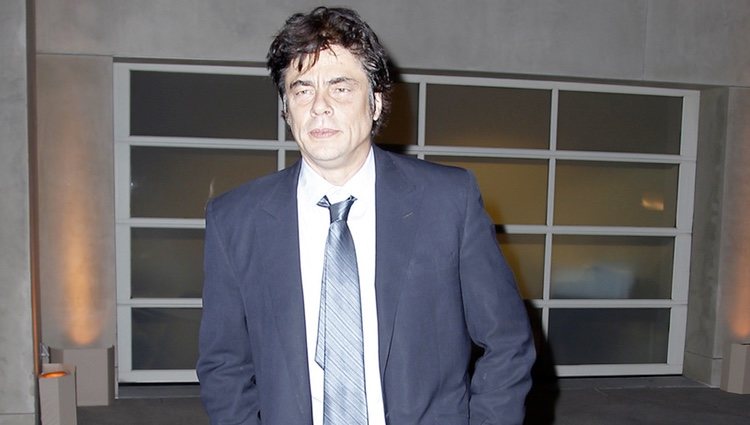 Benicio del Toro en la cena del embajador de Estados Unidos a los Príncipes de Asturias