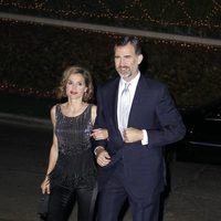 Los Príncipes Felipe y Letizia en la cena ofrecida por el embajador de Estados Unidos en España