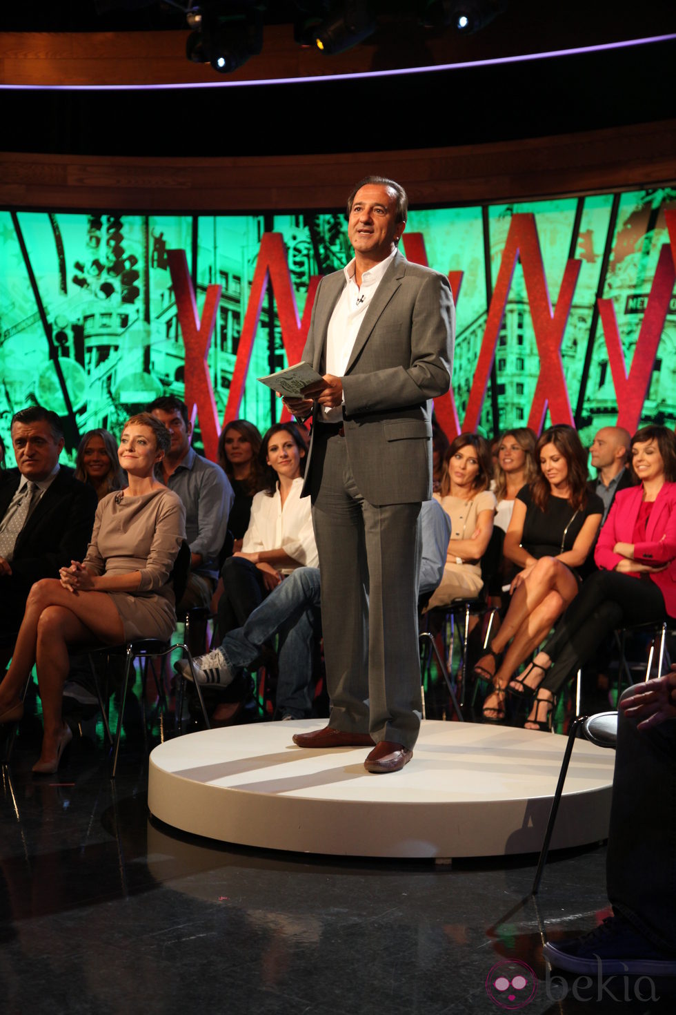 José Miguel Contreras durante la presentación de la nueva temporada de LaSexta