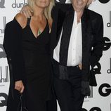 Keith Richards y Patti Hansen en los Premios GQ 'Hombres del Año' 2011