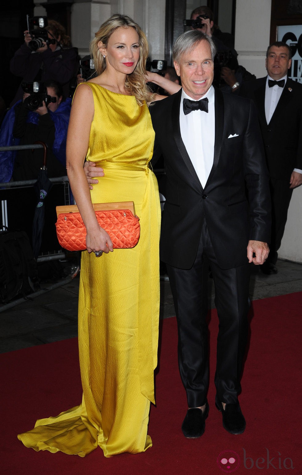 Tommy Hilfiger y su mujer en los Premios GQ 'Hombres del Año' 2011