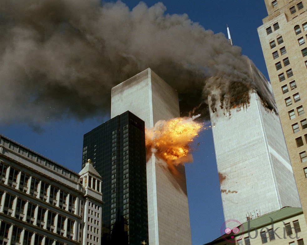 11-S: un avión choca contra la Torre Sur del World Trade Center