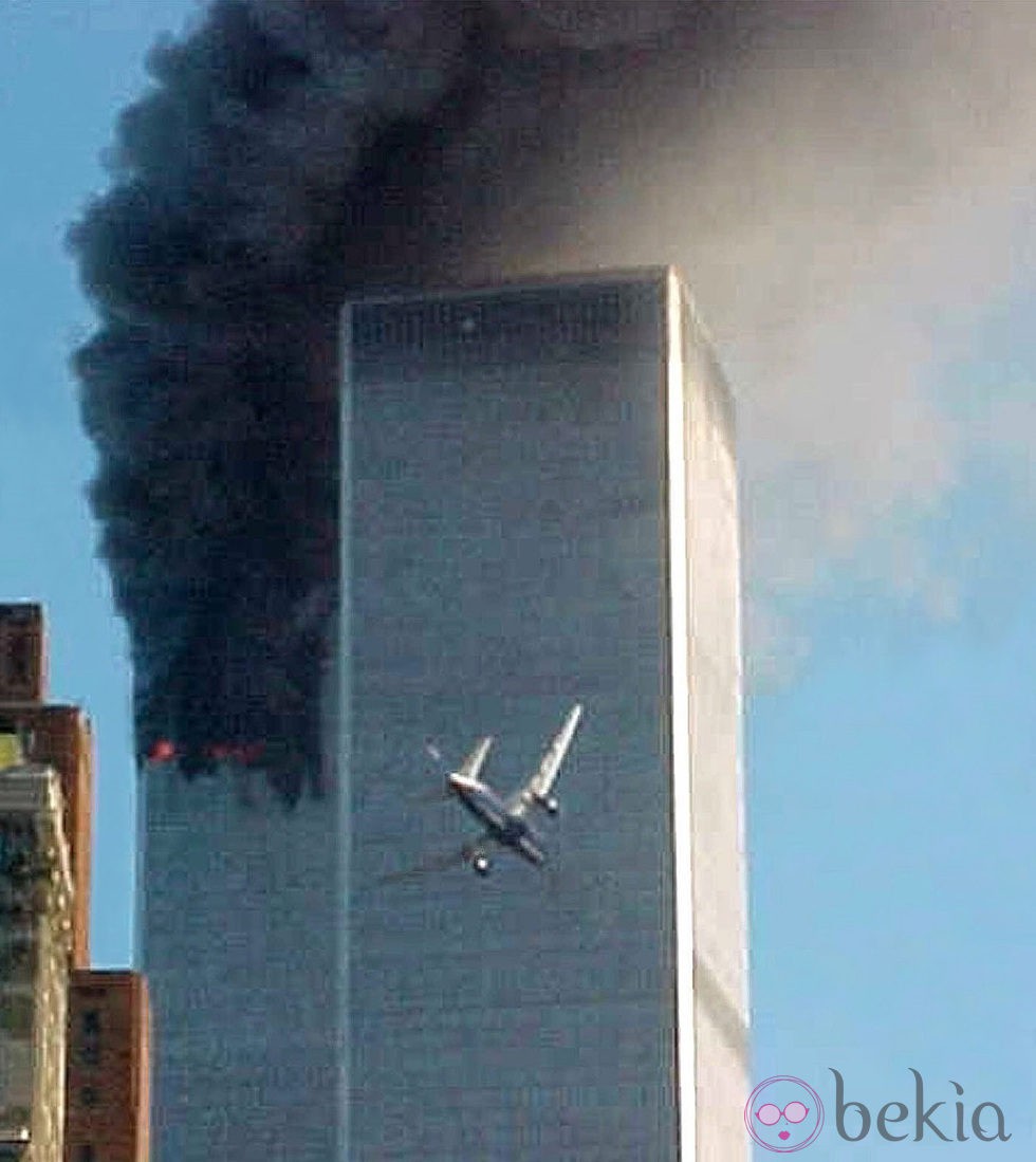 11-S: segundos antes de que un avión choque contra la Torre Sur del World Trade Center