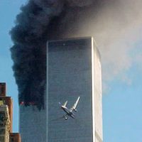 11-S: segundos antes de que un avión choque contra la Torre Sur del World Trade Center
