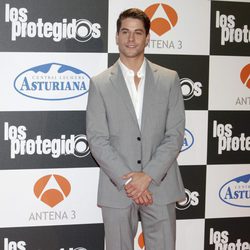 Luis Fernández en el estreno de la tercera temporada de 'Los Protegidos'