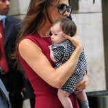 Victoria Beckham pasea con su hija Harper Seven por Nueva York