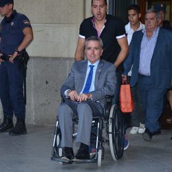 Ortega Cano sale de los Juzgados de Sevilla tras declarar