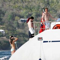 Kate Middleton y el príncipe Guillermo de Inglaterra, de vacaciones en el Caribe