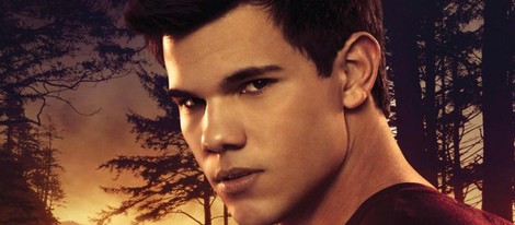 Taylor Lautner en el cartel de 'Amanecer Parte 1'