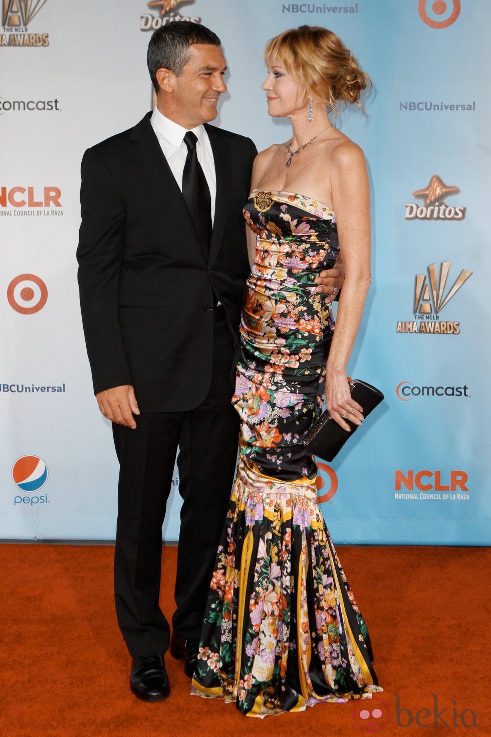 Antonio Banderas y Melanie Griffith en los premios ALMA 2011