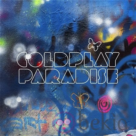 Portada de 'Paradise', single de Coldplay del album 'Mylo Xyloto'