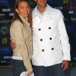 Jelena Ristic, fan incondicional de su novio Djokovic