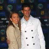 Jelena Ristic, fan incondicional de su novio Djokovic