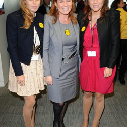 Sarah Ferguson y las Princesas de York en la BGC Charity Day