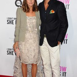 Olivia Palermo y Johannes Huebl en el estreno de 'Tentación en Manhattan' en Nueva York