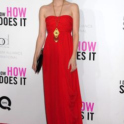 Emma Roberts en el estreno de 'Tentación en Manhattan' en Nueva York