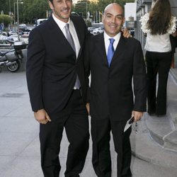 El empresario Kike Sarasola y Carlos Marrero