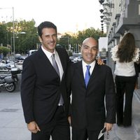 El empresario Kike Sarasola y Carlos Marrero