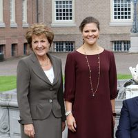 Victoria de Suecia y Margarita de Holanda en el encuentro con el Comité Paralímpico Internacional