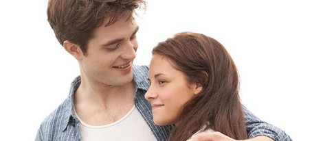 Robert Pattinson y Kristen Stewart, dos enamorados en 'Amanecer'