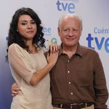 Ana Arias y Juan Echanove en la celebración de los 10 años de 'Cuéntame cómo pasó'