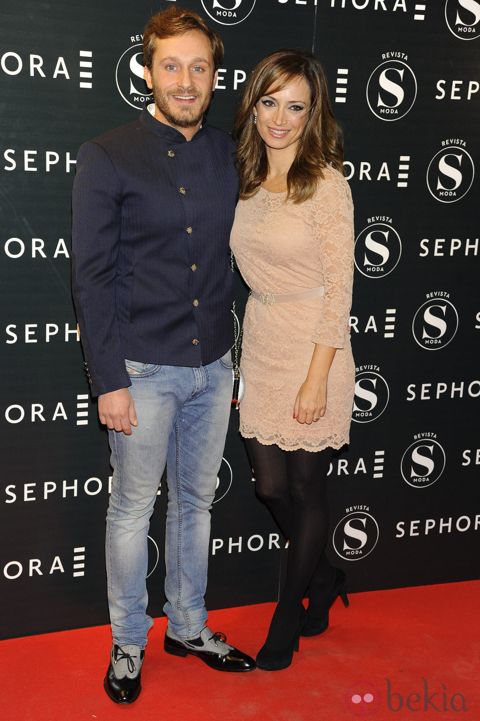 Juan Peña y Sonia González en el 15 aniversario de Sephora