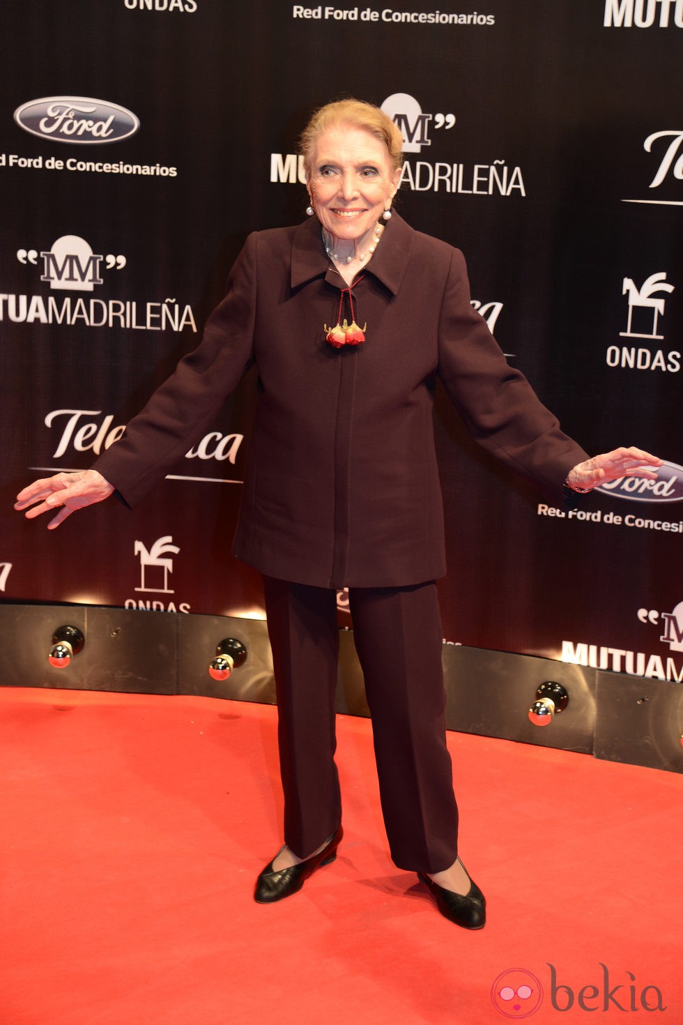 María Dolores Pradera en la entrega de los Premios Ondas 2013