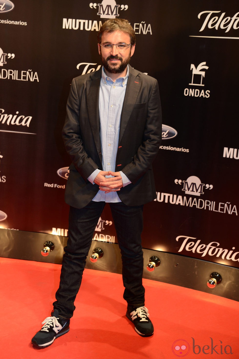 Jordi Évole en la entrega de los Premios Ondas 2013