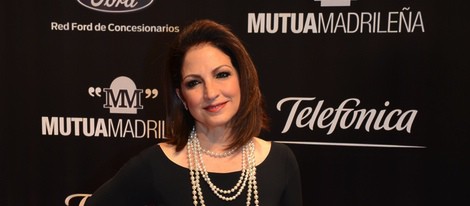 Gloria Estefan en la entrega de los Premios Ondas 2013