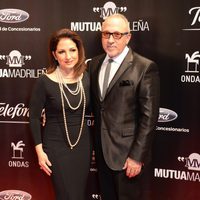 Gloria y Emilio Estefan en la entrega de los Premios Ondas 2013
