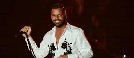 Ricky Martin actuando en la gala Persona del Año 2013 de los Grammy Latinos