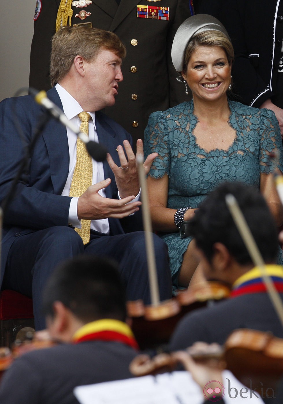 Guillermo y Máxima de Holanda en su primera visita oficial a Venezuela como Reyes