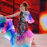Jennifer Lopez homenajeando a Celia Cruz en los American Music Awards 2013
