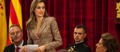 La Princesa Letizia en la entrega de los Premios Rey Jaime I 2013