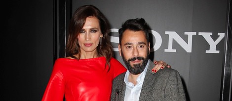 Juanjo Oliva y Nieves Álvarez en la presentación el Fashion Film 'XX'