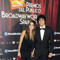 Macarena García y Javier Ambrossi en los Premios Público Broadway Spain 2013